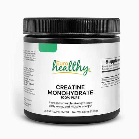 Creatine Monohydrate Euro Healthy