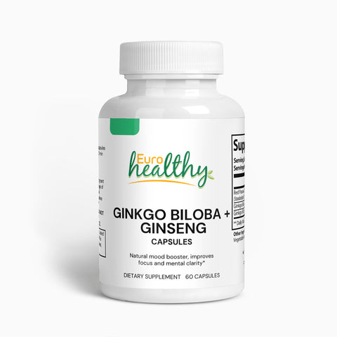 Ginkgo Biloba + Ginseng Euro Healthy